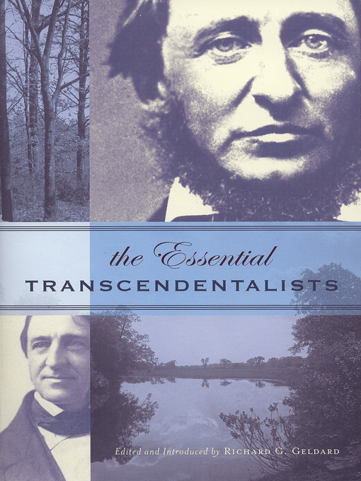 Title details for Essential Transcendentalists by Richard G. Geldard - Available